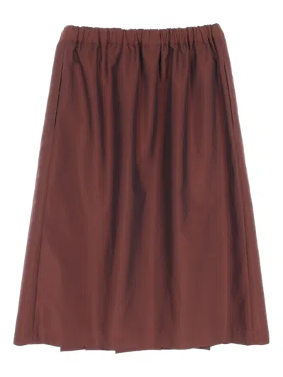 Pre-owned Comme Des Garçons 2010s Pleated Skirt