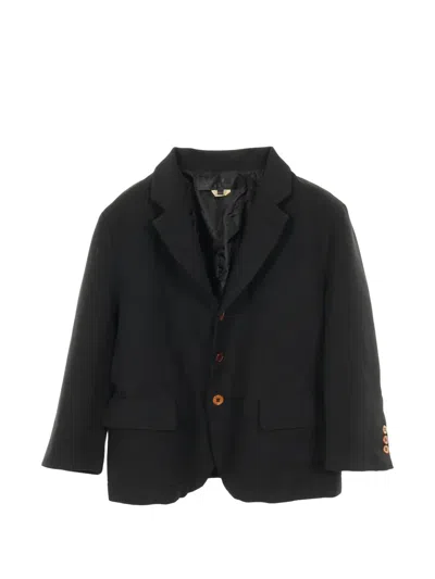 Pre-owned Comme Des Garçons 2010s Single-breasted Blazer In Black