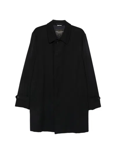 Pre-owned Comme Des Garçons 2010s Single-breasted Coat In Black