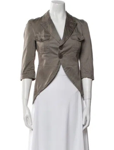Pre-owned Comme Des Garçons 2011 Blazer In Neutral