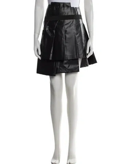 Pre-owned Comme Des Garçons 2012 Mini Skirt In Black