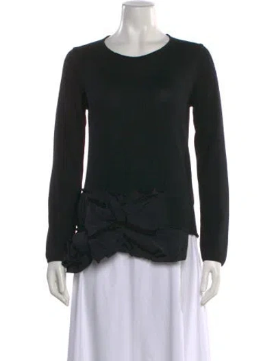 Pre-owned Comme Des Garçons 2013 'the Infinity Of Tailoring' Sweater In Black