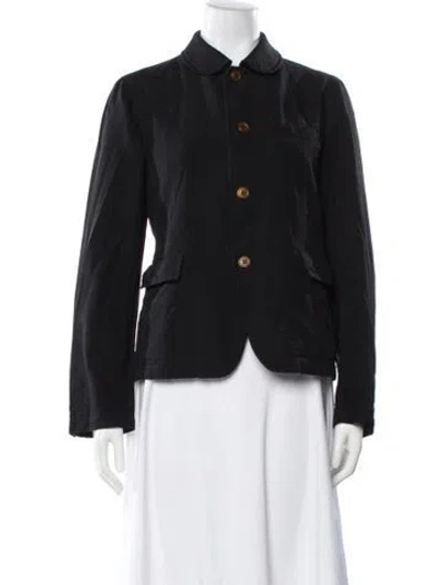 Pre-owned Comme Des Garçons 2014 Blazer In Black