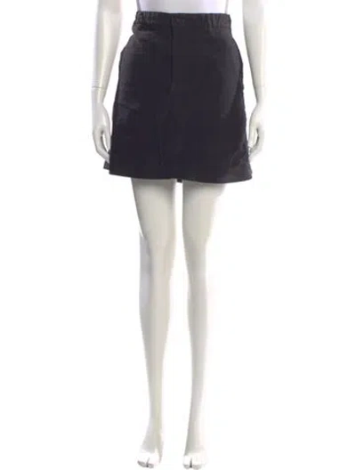 Pre-owned Comme Des Garçons 2015 Mini Skirt In Black