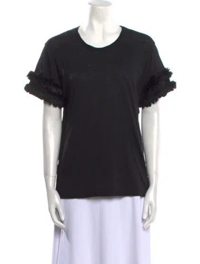 Pre-owned Comme Des Garçons 2016 'blue Witch' T-shirt In Black