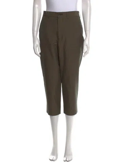 Pre-owned Comme Des Garçons 2016 Straight Leg Pants In Brown