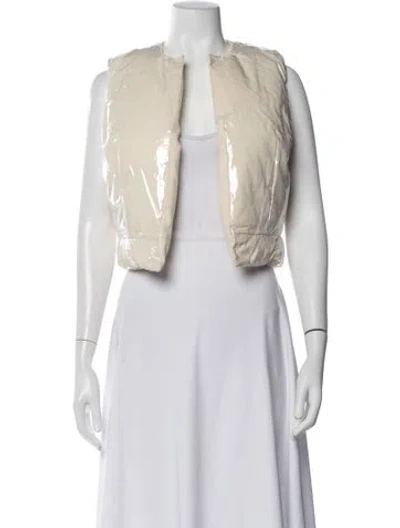 Pre-owned Comme Des Garçons 2016 Vest In Neutral
