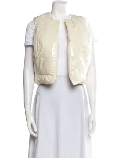 Pre-owned Comme Des Garçons 2017 'invisible Clothes' Vest In Neutral