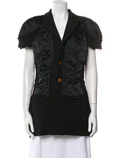 Pre-owned Comme Des Garçons 2017 'the Future Of Silhouette' Vest In Black