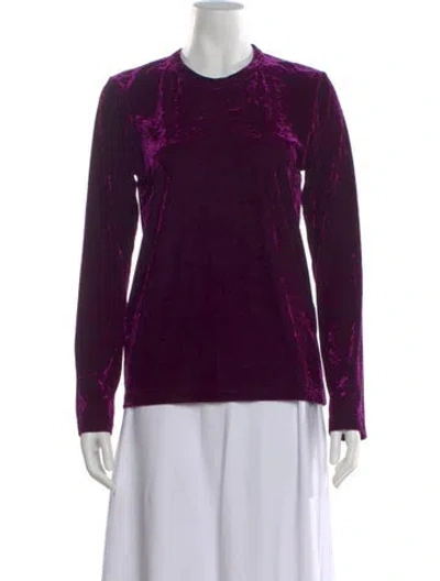 Pre-owned Comme Des Garçons 2019 'a Gathering Of Shadows' Top In Purple