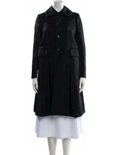 Pre-owned Comme Des Garçons 2019 Nylon Coat In Black