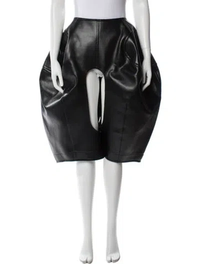 Pre-owned Comme Des Garçons 2019 Wide Leg Pants In Black