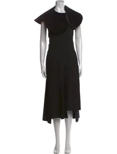 Pre-owned Comme Des Garçons 2020 Long Dress In Black