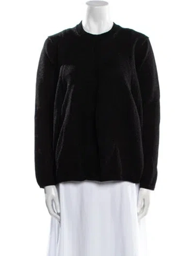 Pre-owned Comme Des Garçons 2021 'dissonance' Sweater In Black