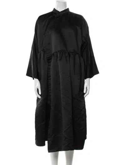 Pre-owned Comme Des Garçons 2022 Coat In Black