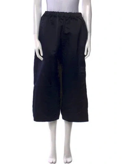 Pre-owned Comme Des Garçons 2023 Wide Leg Pants In Black