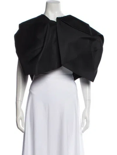 Pre-owned Comme Des Garçons 2025 'smaller Is Stronger' Bolero In Black