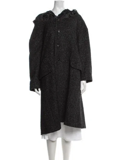 Pre-owned Comme Des Garçons 2025 Wool Coat W/ Tags In Grey