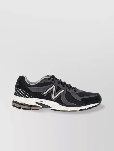 Comme Des Garçons '860' Mesh Upper Sneakers New Balance In Black