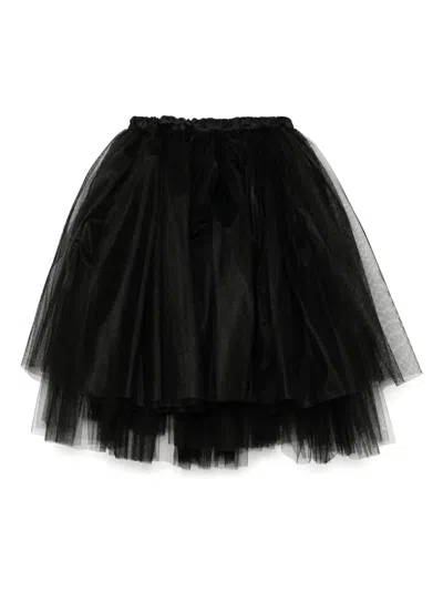 Comme Des Garçons A-line Skirt In Black