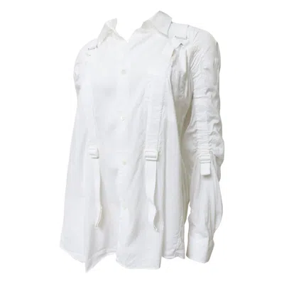Pre-owned Comme Des Garçons Comme Des Garcons Ad 2002 Junya Watanabe Bondage Shirt In Gray