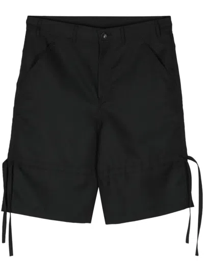 Comme Des Garçons Adjustable Shorts In Black