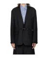 Comme Des Garçons Adjustable Waist Strap Jacket