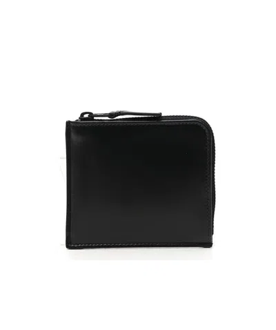 Comme Des Garçons All-around Zip Wallet In Black