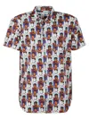 Comme Des Garçons Muhammad Ali Printed Shirt In Print B