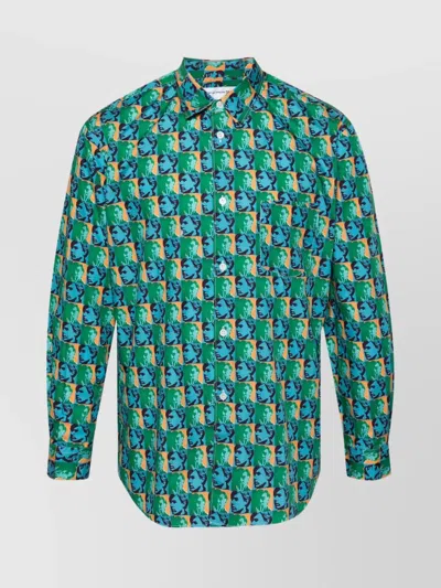 COMME DES GARÇONS ANDY WARHOL POP-ART PRINT SHIRT