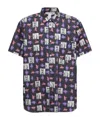 Comme Des Garçons Short-sleeved Shirt With Andy Warhol Print