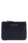 Comme Des Garçons Arecalf Card Holder In Blue