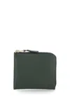 Comme Des Garçons Wallet Classic Zip Wallet In Green