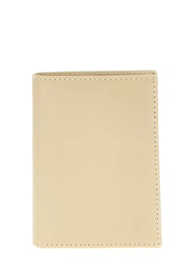 Comme Des Garçons Arecalf Wallet In Beige