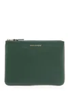 Comme Des Garçons Small Leather Goods In Green