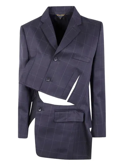 Comme Des Garçons Asymetrical Jacket In Black