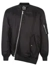 Comme Des Garçons Bomber Asymmetrical Multiple Pockets In Black