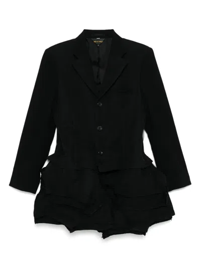 Comme Des Garçons Asymmetric Hem Blazer