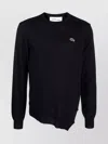 Comme Des Garçons Asymmetric Hem Wool Jumper