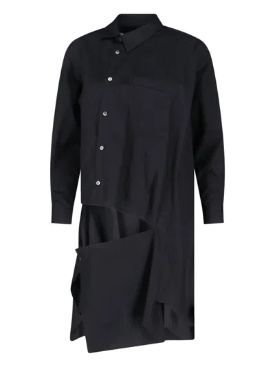COMME DES GARÇONS ASYMMETRIC LONG SHIRT