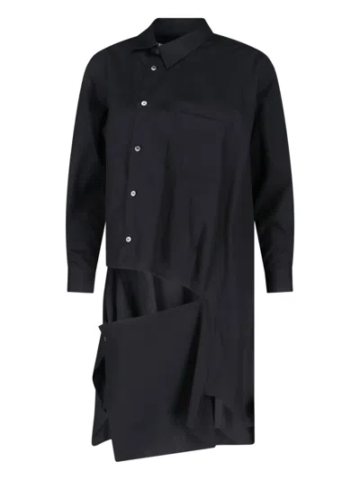 COMME DES GARÇONS ASYMMETRIC LONG SHIRT