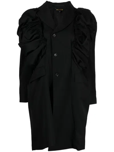 Comme Des Garçons Asymmetrischer Oversized-blazer In Black