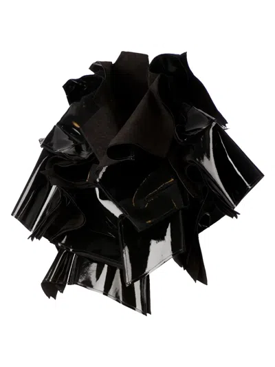 Comme Des Garçons Asymmetric Oversized Jacket In Black