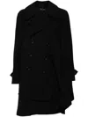 Comme Des Garçons Wool Double-breasted Coat