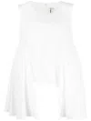 Comme Des Garçons Comme Des Garcons Asymmetric Tank Top