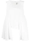 Comme Des Garçons Comme Des Garcons Asymmetric Tank Top