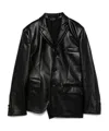 Comme Des Garçons Long-sleeved Casual Jacket In Black