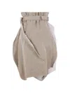 Comme Des Garçons Asymmetric-hem Skirt In Neutral