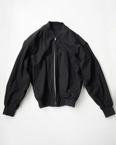 Pre-owned Comme Des Garçons Aw89 Bomber In Black