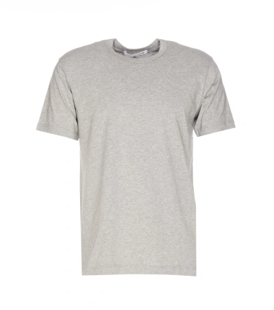 Comme Des Garçons Back Logo T-shirt In Top Grey